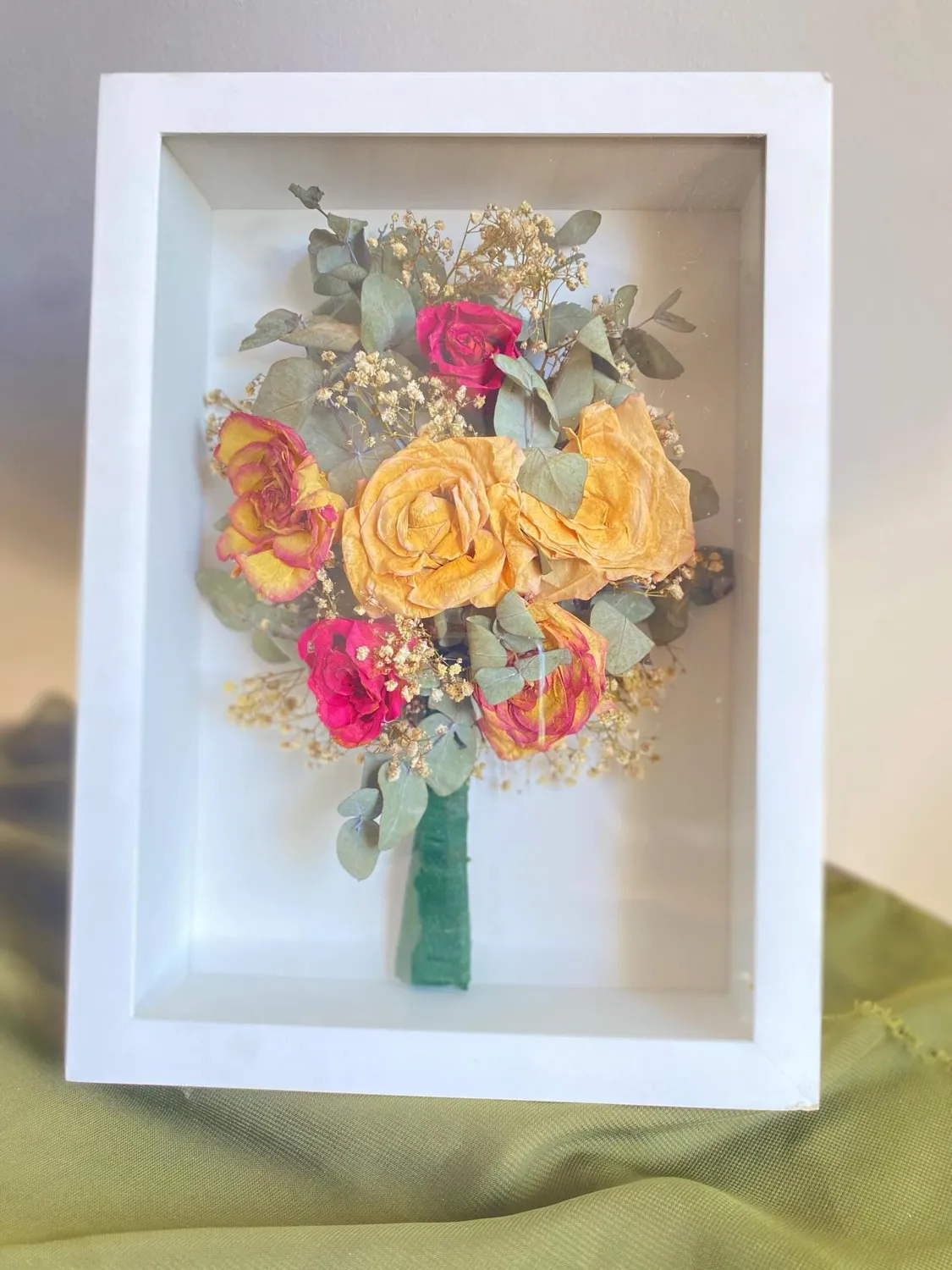 Moldura botânica — eternização da Cheiro de Flor
